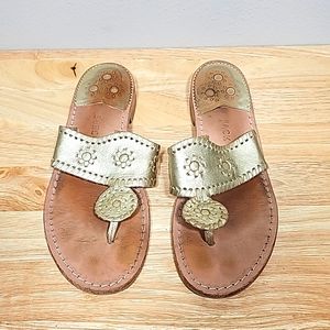 Jack Rogers Platinum Sandals